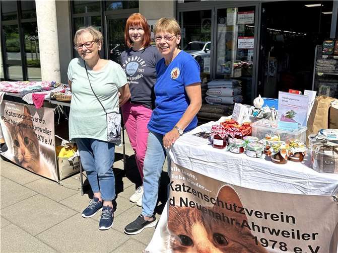 (v.l.): Irmgard Thater-Deeb, Heidrun Bötzel und Anita Andres.  Foto: privat