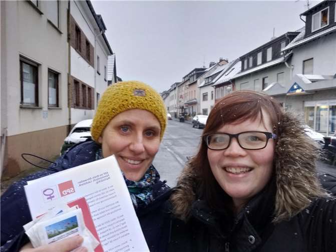 (v.l.) Isabelle Ahlke und Marina Nachtsheim.  Foto: Marina Nachtsheim
