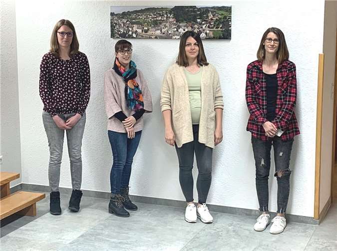 (v.l.) Jennifer Jung, Manuela Schäfer, Anne Müller und Stephanie Ganske. Es fehlt Sarah Kirchesch.  Foto: privat