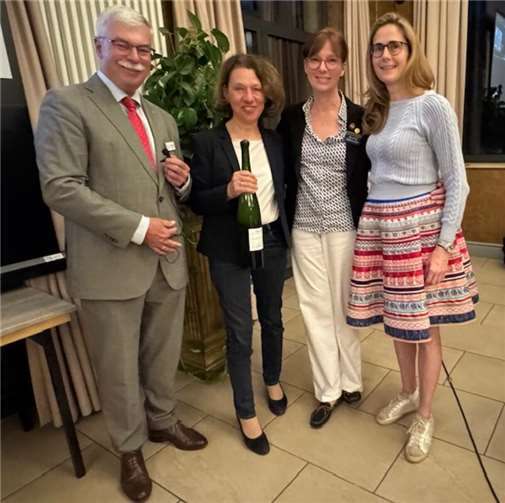 (v.l.) Jörg Vollmer, Christine Rabenschlag, Birgit Spinelli und Stefanie Montag.