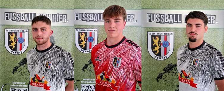 (v.l.) Jonas Hemgesberg, Nico Fogolin und Marko Bosic.  Fotos: privat