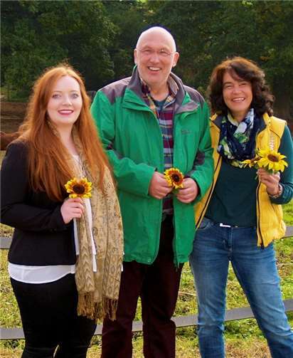 (v.l.): Judith Haag, Thomas Görgen, Jutta Wein). privat