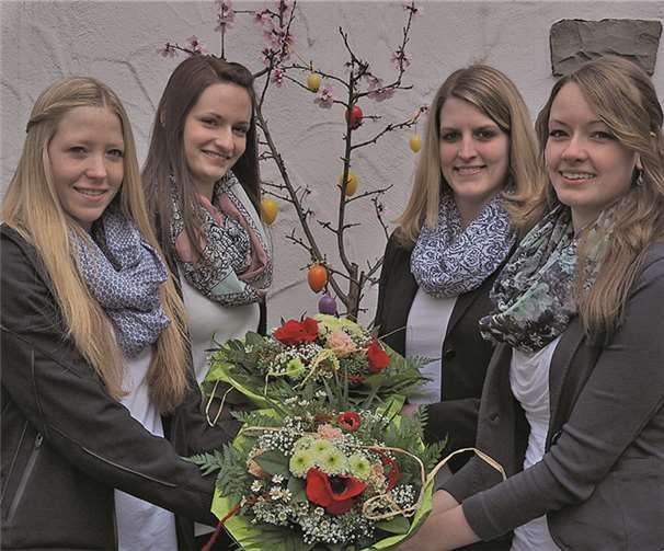 (v.l.) Julia Hammes, Maren Lenz, Marina Lönarz, Corinna Lönarz.privat