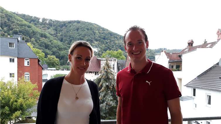 v.l.: Julia Reichgeld, Claus Eschenauer. FWG