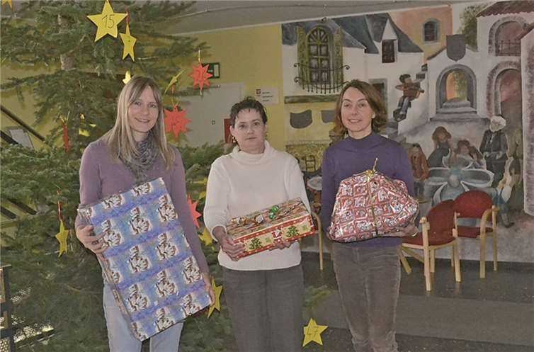 (v.l.) Jutta Ebert, Ursula Goeddertz und Margret Marxen-Ney. privat