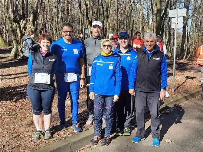 (v.l.) Jutta Handwerker, Frank Monschauer, Dieter Wolnitzki, Elisabeth Waldorf, Klaus-Dieter Müller, Klaus Jahnz, es fehlen Michael Ringel und Raheb Rahimi.  Foto: privat
