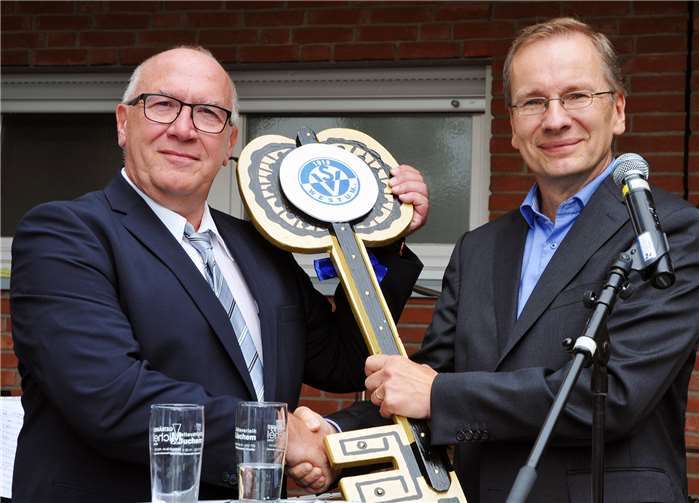 (v.l.) Karl Heinz Küpper, Andreas Geron.