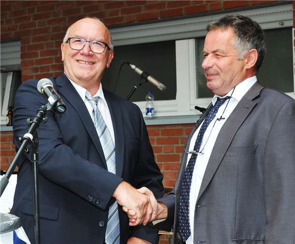 (v.l.) Karl Heinz Küpper, Friedhelm Münch.