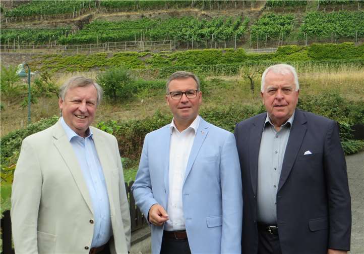 (v.l.) Karl-Heinz Sundheimer, Horst Gies und Guido Ernst. Foto: privat