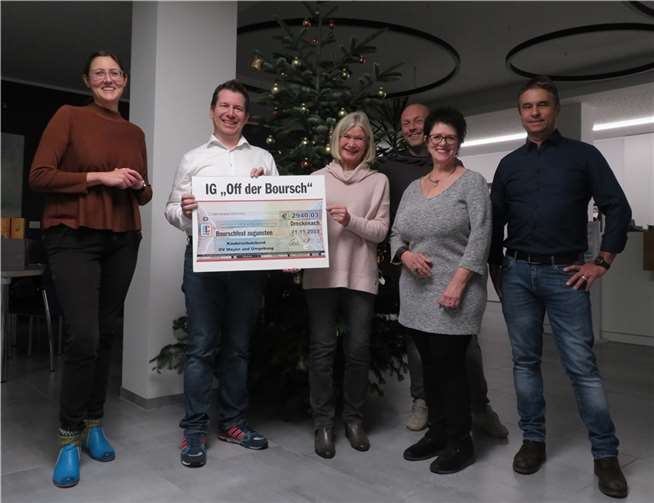 (v.l.) Kathrin Laymann, Lars Anheier, Margit Lenarz, Udo Koch, Claudia Matera und Lars Albersmeyer.  Foto: privat