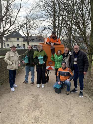 v.l.: Knut-Hendrik Schaefer, Mathias Baldauf, Lena Lüdemann, Thomas Gallor, Nele Hansen, Björn Hansen, Beate Reich, Georg Mundt.  Foto: privat
