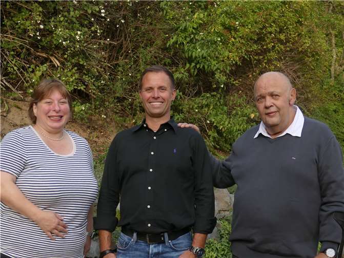 (v.l.) Kreisbeigeordnete Judith Lehnigk-Emden, Erster Vorsitzende Jörg Schlich und Alfred Nett, Beigeordneter VG Mendig.  Foto: privat