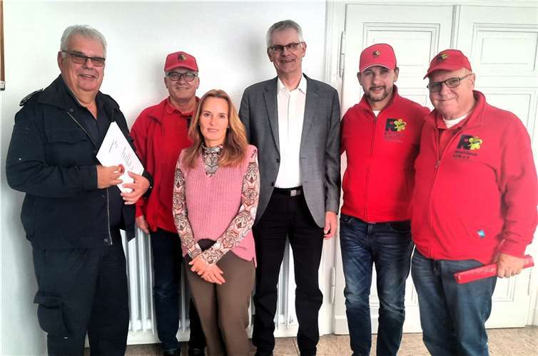 v.l. Laurenz Kreuser, Andreas Klassen, Daniela Hoffmann, Ludger Banken, Jakob S. Alfred Eich.  Foto: privat
