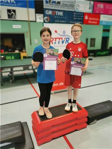 (v.l.) Maja Oster und Felix Stephani.  Foto: privat