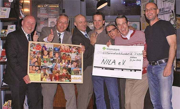 v.l. Manfred Diehl, Rolf Führ, Patrick Diede, Alex Herz, Willi und Ernst und Peter Mock.Kerstin Bohlenz - JSCTV