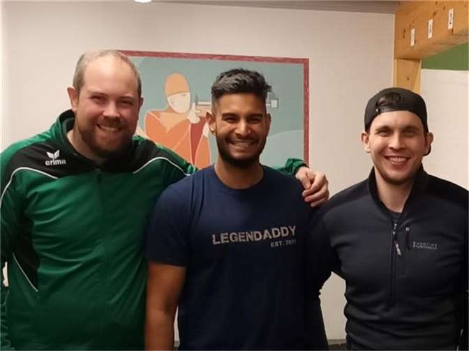 v.l.: Marcel Bachem, Rolf Raths, Christian Theisen.  Foto: privat