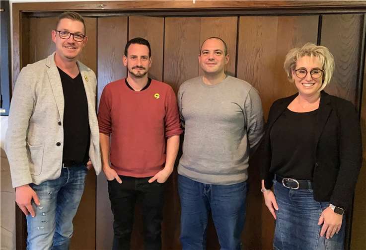 (v.l.) Marco Deckers, Daniel Schmitz, Jan Kindel und Nicole Deckers-Mülfarth freuen sich über viele erfolgreiche Veranstaltungen in Merl.  Foto: privat