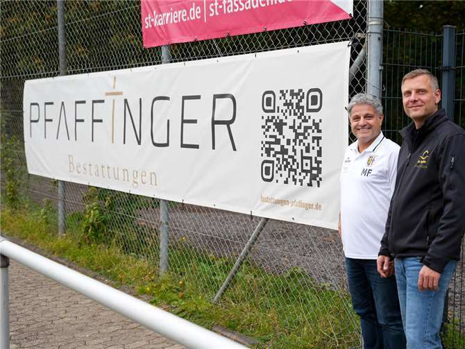 (v.l.) Martin Fuchs und Marc Pfaffinger.  Foto: privat