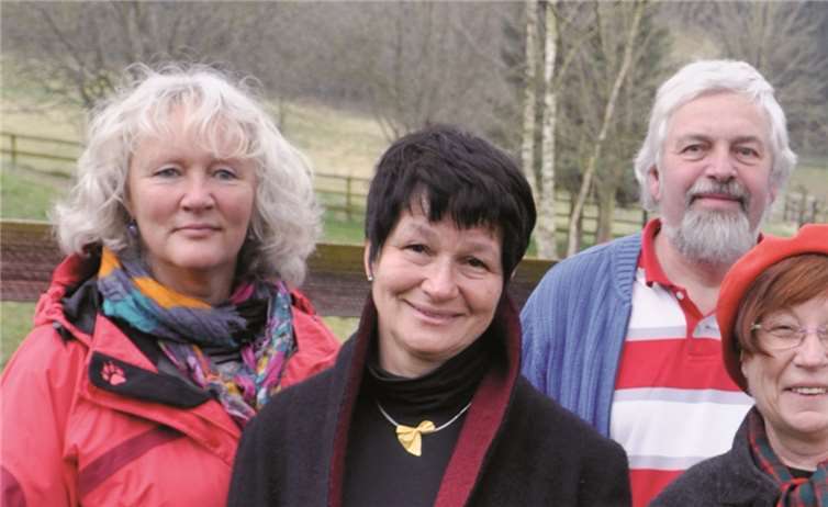 (v.l.): Martina Stein, Dr. Sabine Knorr-Henn, Sebastian Schreiber, Marlies Schreiber, Helmut Hellwig, Markus Erdmann.privat