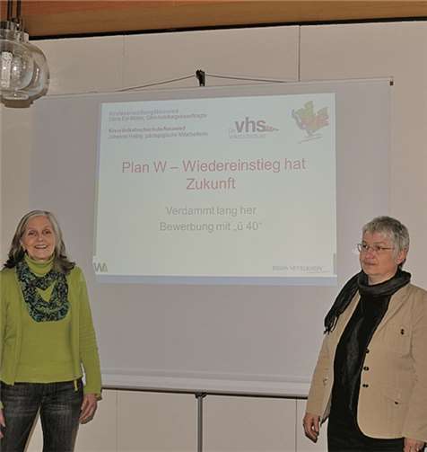 (v.l.) Monika Kukla, Gleichstellungsbeauftragte der Verbandsgemeinde Waldbreitbach, Doris Eyl-Müller, Gleichstellungsbeauftragte des Landkreises Neuwied.  Privat