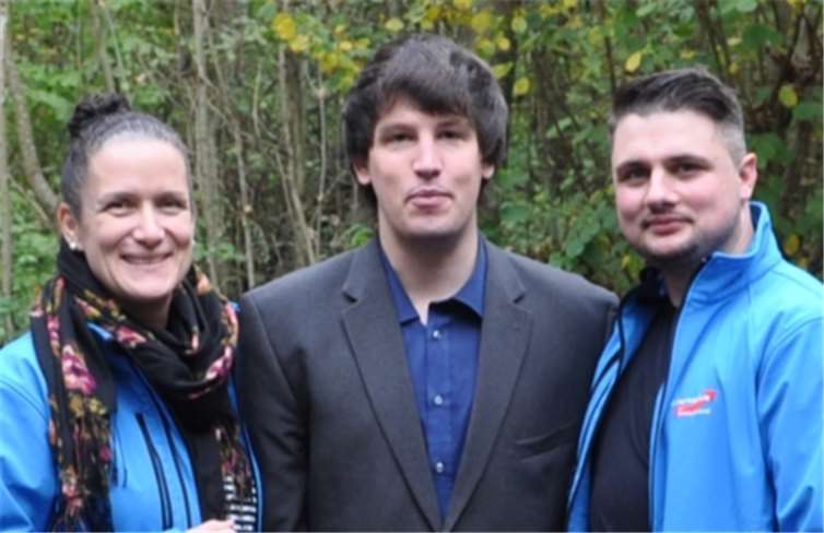 (v.l.): Nicole Höchst (MdB), Andreas Bleck (MdB), Benjamin Haupt.Privat