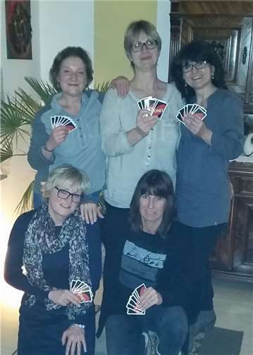 (v.l.) Obere Reihe: Verena Waiblinger, Anja Maier, Loredana Heppeler.Untere Reihe v.l.n.r. Marlies Gantz und Jasmin Güttes. Privat