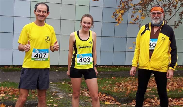 v.l. Peter Hertle, Franziska Schneider und Bernd Mertgen. Foto: VfL Waldbreitbach