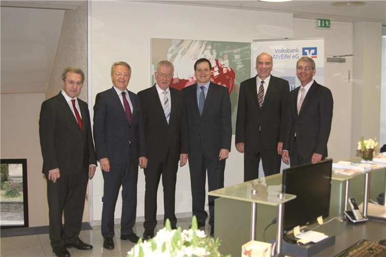 v.l.: Peter Schäfer, Elmar Schmitz, Rudolf Klesing, Markus Müller, Hermann Martini, Sascha Monschauer. privat