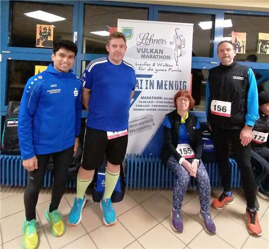 (v.l.) Raheb Rahimi, Michael Ringel, Anita und Joachim Massion. Foto: privat