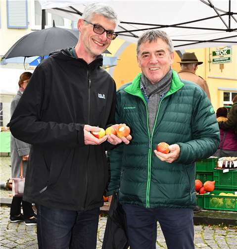 (vl.) Reiner Friedsam und Gunter Windheuser.