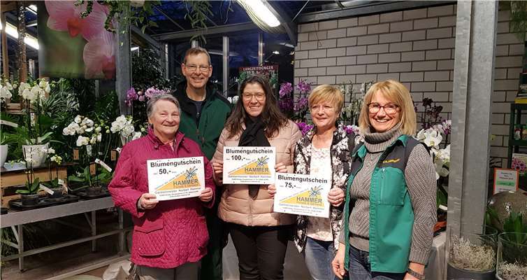 (v.l.): Renate Prüschberg, Norbert Hammer, Dagmar Alfter-Wilke, Conny Fuhrmann und Christa Hammer. Foto: privat