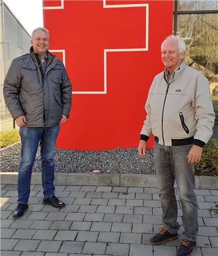 (v.l.) Ronny Wolf (Vorsitzender FWG Bad Neuenahr-Ahrweiler) und Jochen Seifert (FWG Kreisvorsitzender). Foto: privat