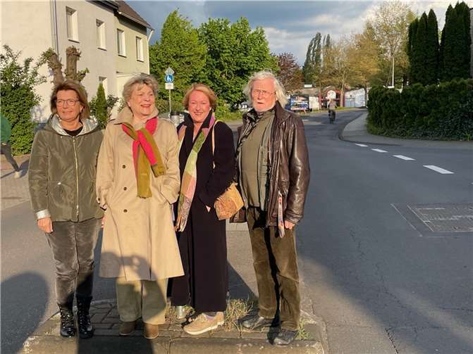 (v.l.) Sabine Glaser, Christine Wießmann, Beate Reich und Rolf Plewa. Foto: Hans Metternich