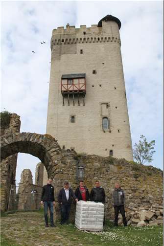 (v.l.) Sebastian Schmitt, Bernd Bläser, Ralf Weidenbach, Thomas Oligschläger und Dirk Meier.  Foto: privat