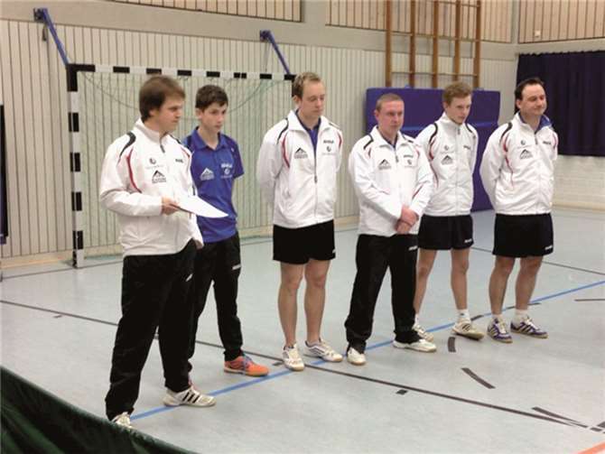 v.l. Spohr, Ott, Caspari, Gert, Krzeminicki, Wagner. privat