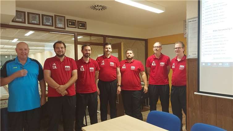 v..l.: T. Reckmann (Vorsitzender KSV), T.Hübgen, R. Schumacher, U. Lehmann, M. Hübgen, M. Steinbach, D. Schneider.Foto: privat
