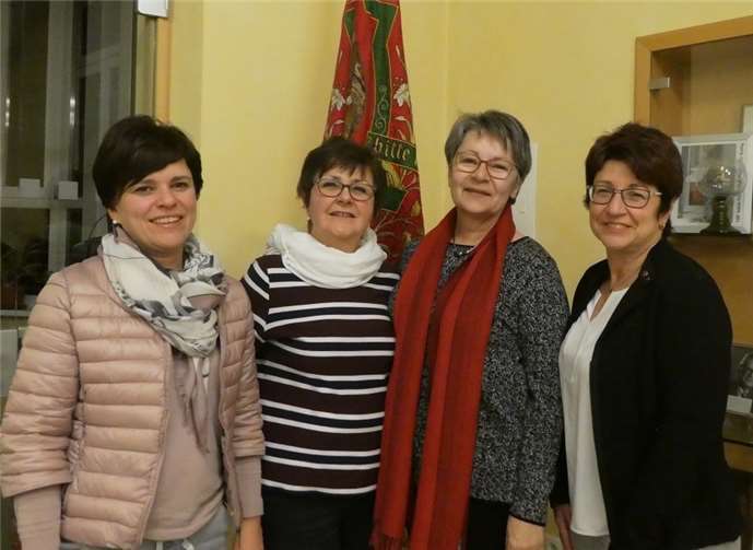 (v.l.) Tanja Höfer, Gabi Schmorleiz, Rita Frank und Gabi Kohns.