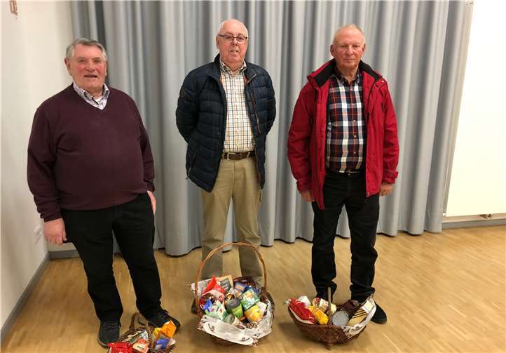 v.l. Toni Schmickler, Günther Theisen, Heinz Dufrain.Foto: privat