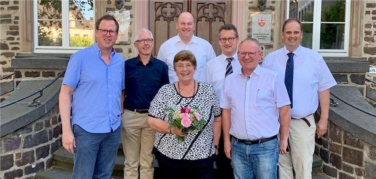 v.l. Uwe Berens, Anderas Zentner, Michael Kopp, Christel Zimmermann, Konrad Einig, Frank Breitbach, Michael Büchel-Schwaab. Foto: privat