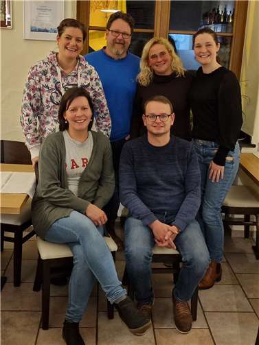 (v.l.) Viktoria Hansonis, Kirsten Gebhardt, Jens Heckenbach, Svenja Schmitt, Robert Schneefeld und Alexandra Heuft.  Foto: privat