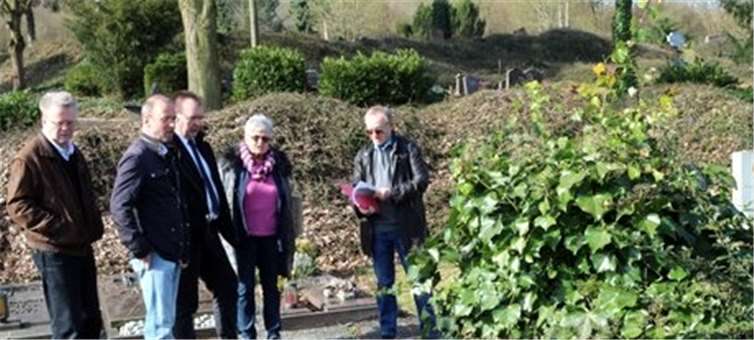 (v.l.): Wolf Nolden, Dr. Jürgen Lorenz, Rainer Jakobs, Birgit Hannig, Dirk Hannig. privat