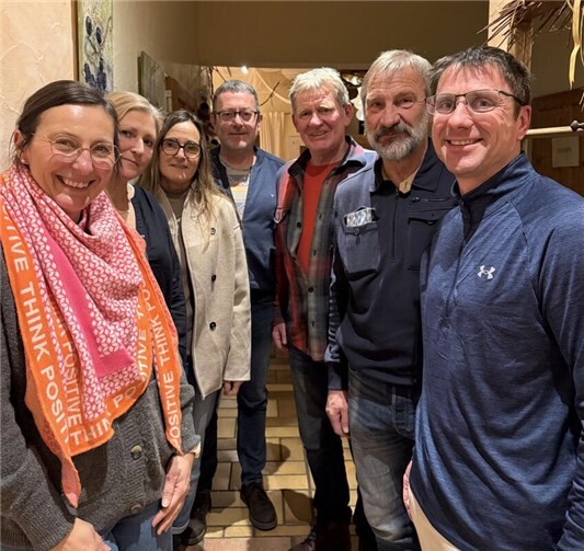 (v.l.): Yvonne Paetz, Kerstin Hellmich, Huberta Heimermann, Jürgen Wolff, Jürgen Riske, Wolfgang Meyer und Jens Fahrenbruch.  Foto: privat