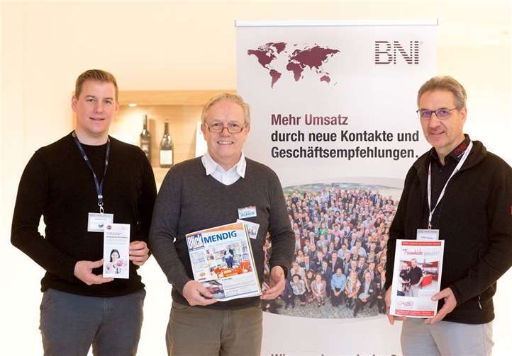 (v.li.) Andreas Voos, Thomas Selbach, Lothar Gasber.Foto: Fotostudio Jarmusch