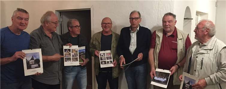 (v.li.) Berthold Nechterchen, Paul Heinemann, Henry Klar, Johannes Schuld, Karl-Heinz Arzdorf, Friedhelm Degen, Ferdi Schlich.Privat