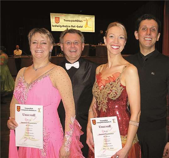 v.li. Birgit Specht, Rudolf Mertens, Stephanie Kohl Stefan Kohl. privat