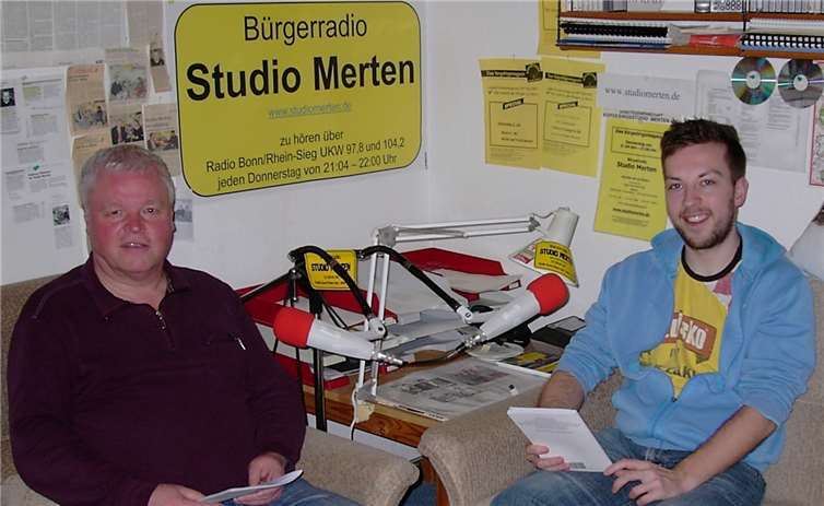 (v.li.) Dietmar Ballner und Joshua Clausnitzer.Foto: privat