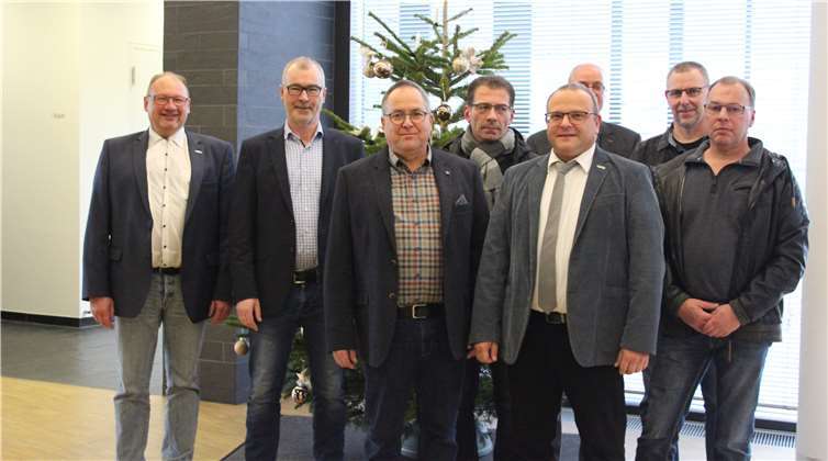 (v.li.): Frank Rummel, Andreas Jäger, Michael Müllers (vorne), Jörg Berlinski, Jens Lehmann (vorne), Klaus-Peter Bader, Heinerich Haan, Günter Werhand.Privat