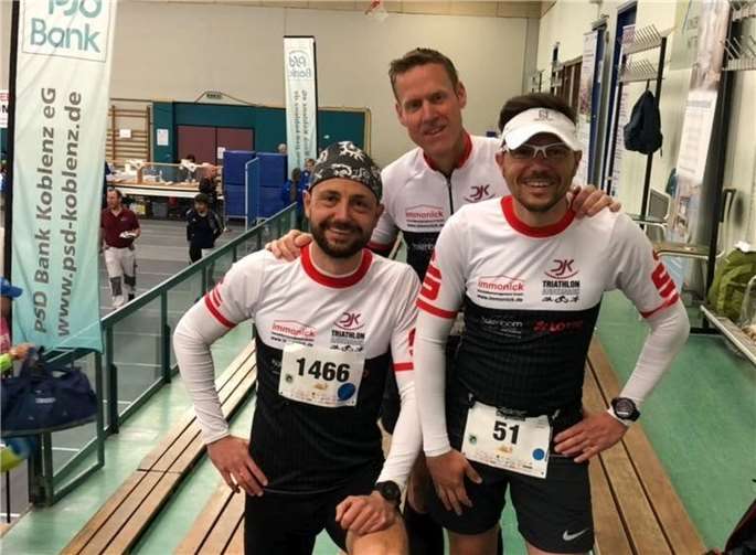 (v.li.) Krischer, Ingo Neumann, Siggi Kreier.Privat