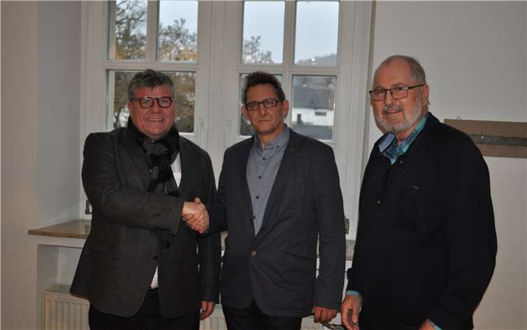 (v.li.) Michael Mahlert, Roland Thelen und Wolfgang Gisevius.Privat