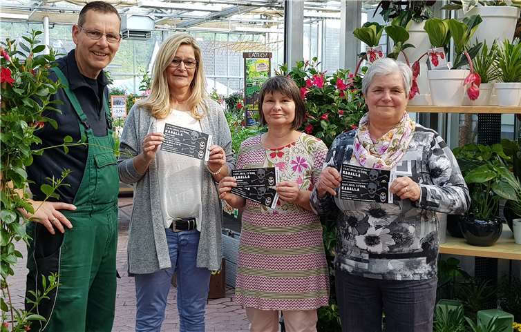 (v.li.) Norbert Hammer, Antonia Herges, Petra Bley, Ulla Söller.Foto: privat